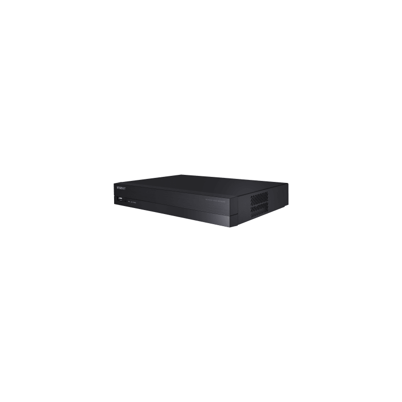 NVR 8MP 8 Canales H.265 P2P Wisenet 8 PoE 4TB HANWHA | Precio México - Envío Inmediato | LM Soluciones